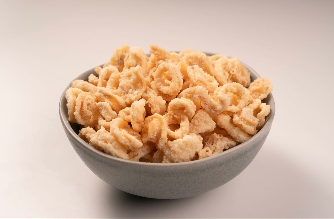 Gab Squid Rings | 160 grams Standup, Resealable Pouch