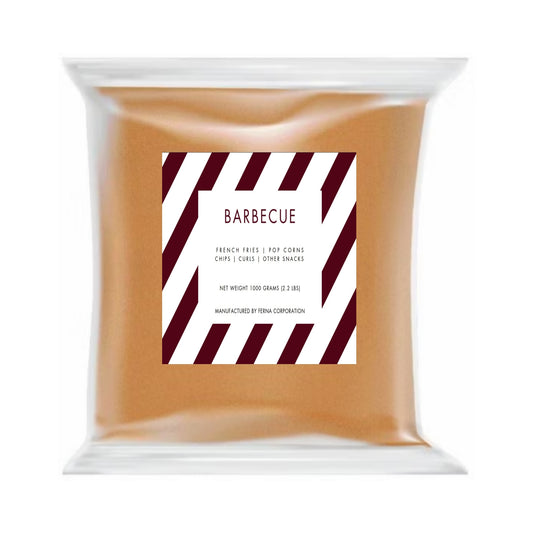 Barbecue seasoning in a 1 kg clear pouch packaging