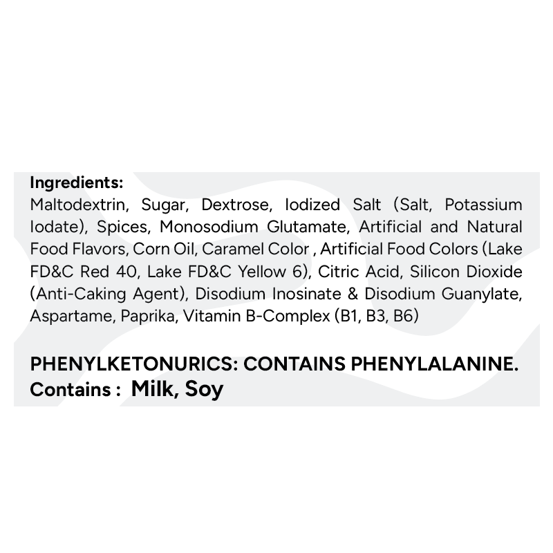 Sour Cream fries seasoning ingredients