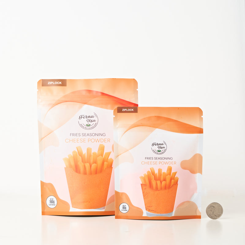 80 & 160 grams Barbecue Fries Seasoning in stand up pouch packaging