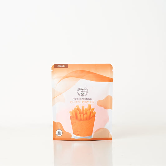 80 grams Cheese Powder Fries Seasoning in stand up pouch packaging
