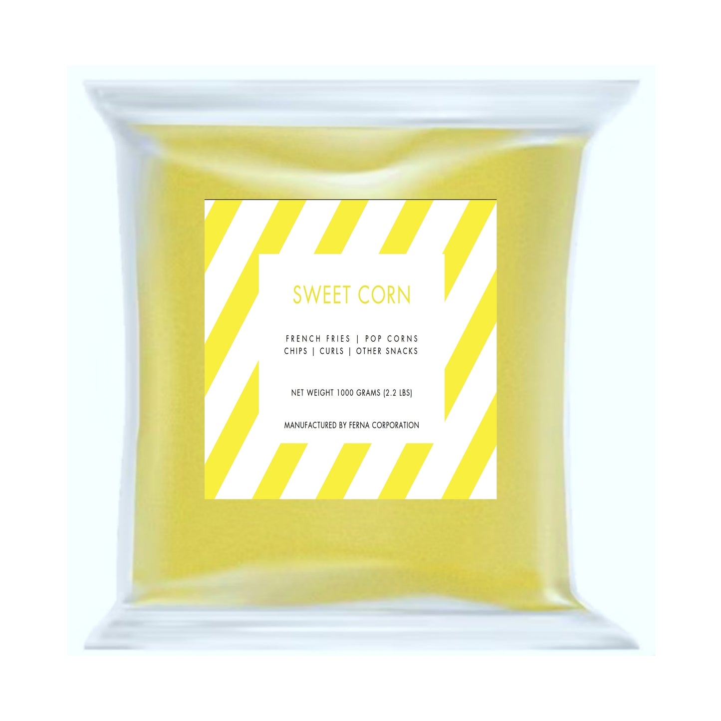 Sweet Corn Powder Seasoning for french fries in 1 kg packaging